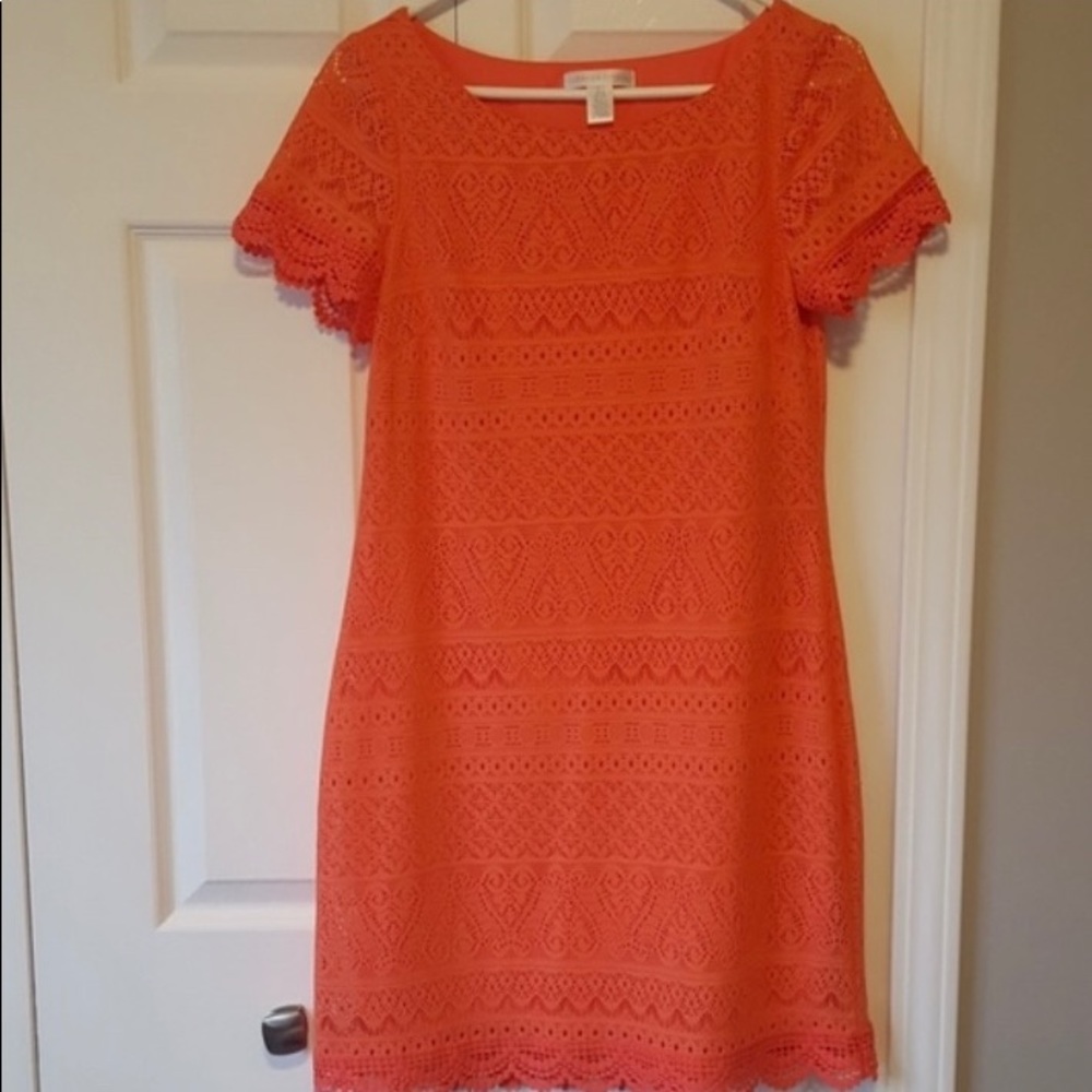 London Times Coral Dress